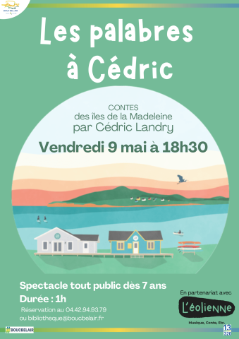 Affiche Les Palabres à Cedric