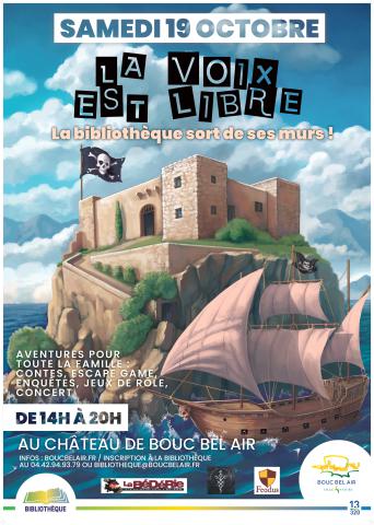 Affiche La Voix est libre 2024 p