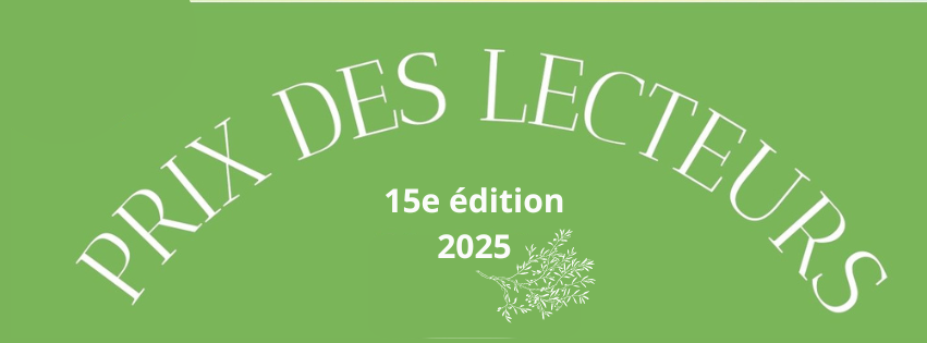 Bandeau Prix des lecteurs 2025 15e édition