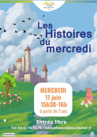 Histoires du mercredi 11 juin