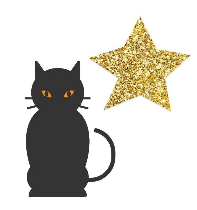 Chat étoile