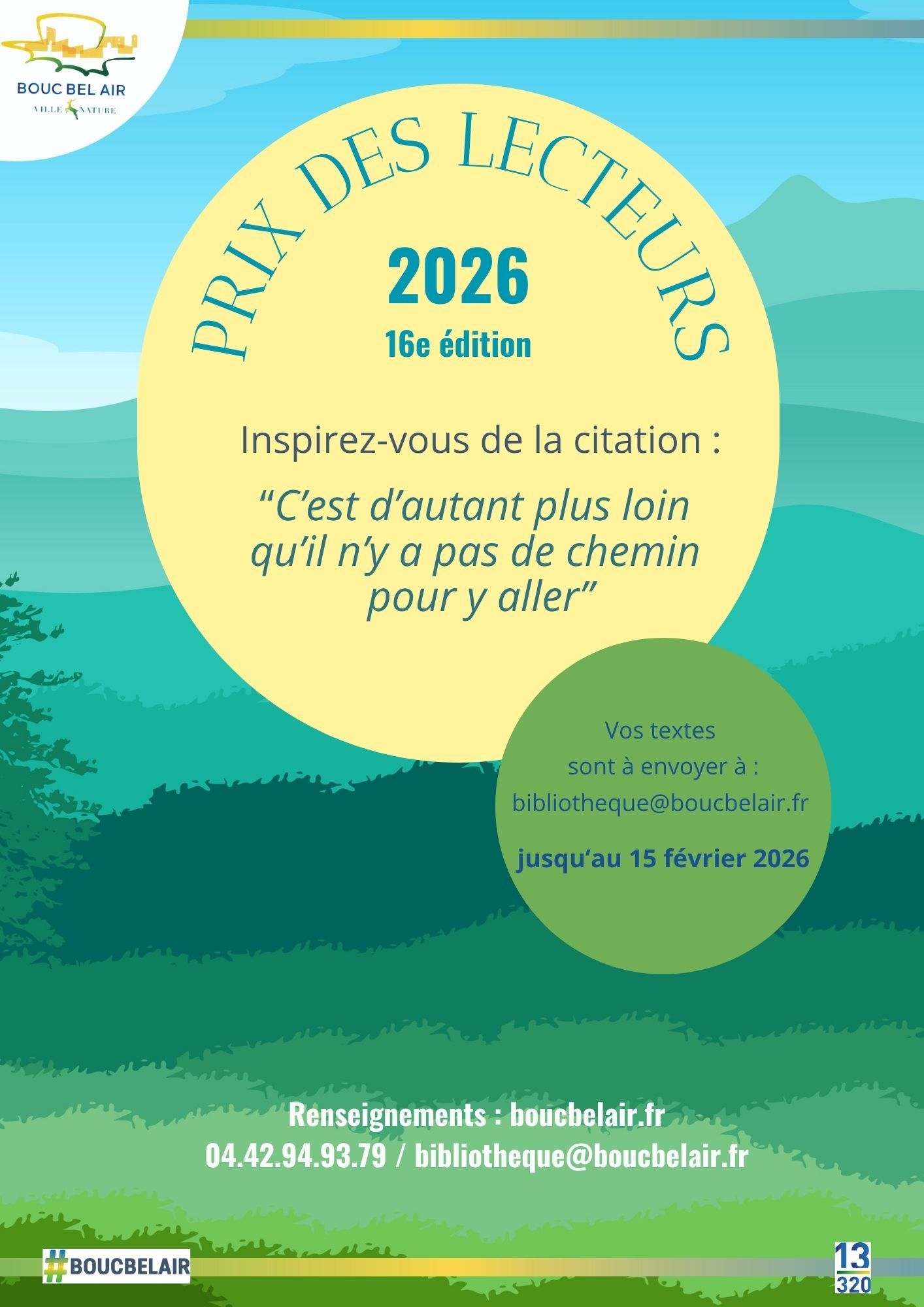 Affiche Prix des lecteurs 2026