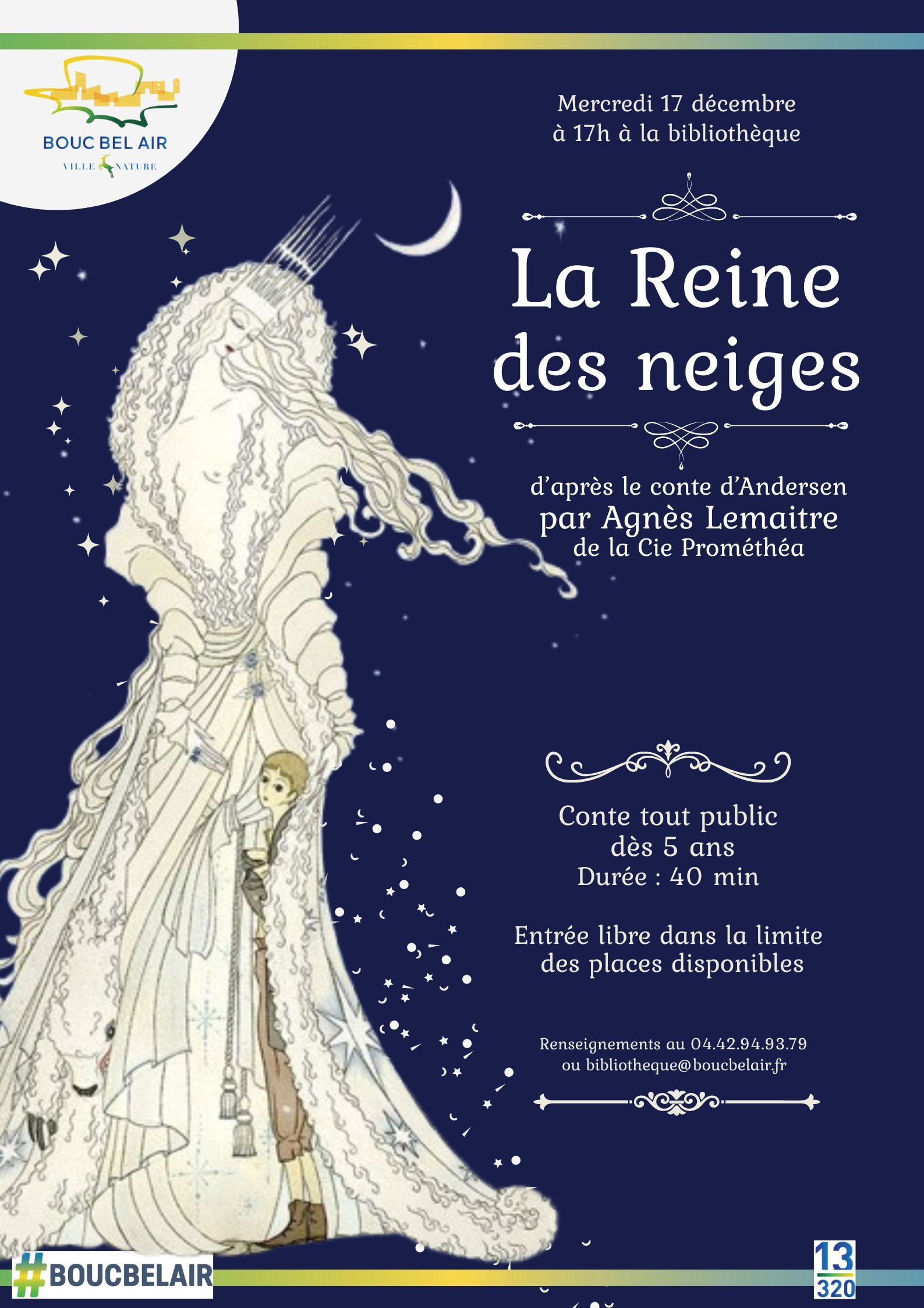 AFFICHE REINE DES NEIGES