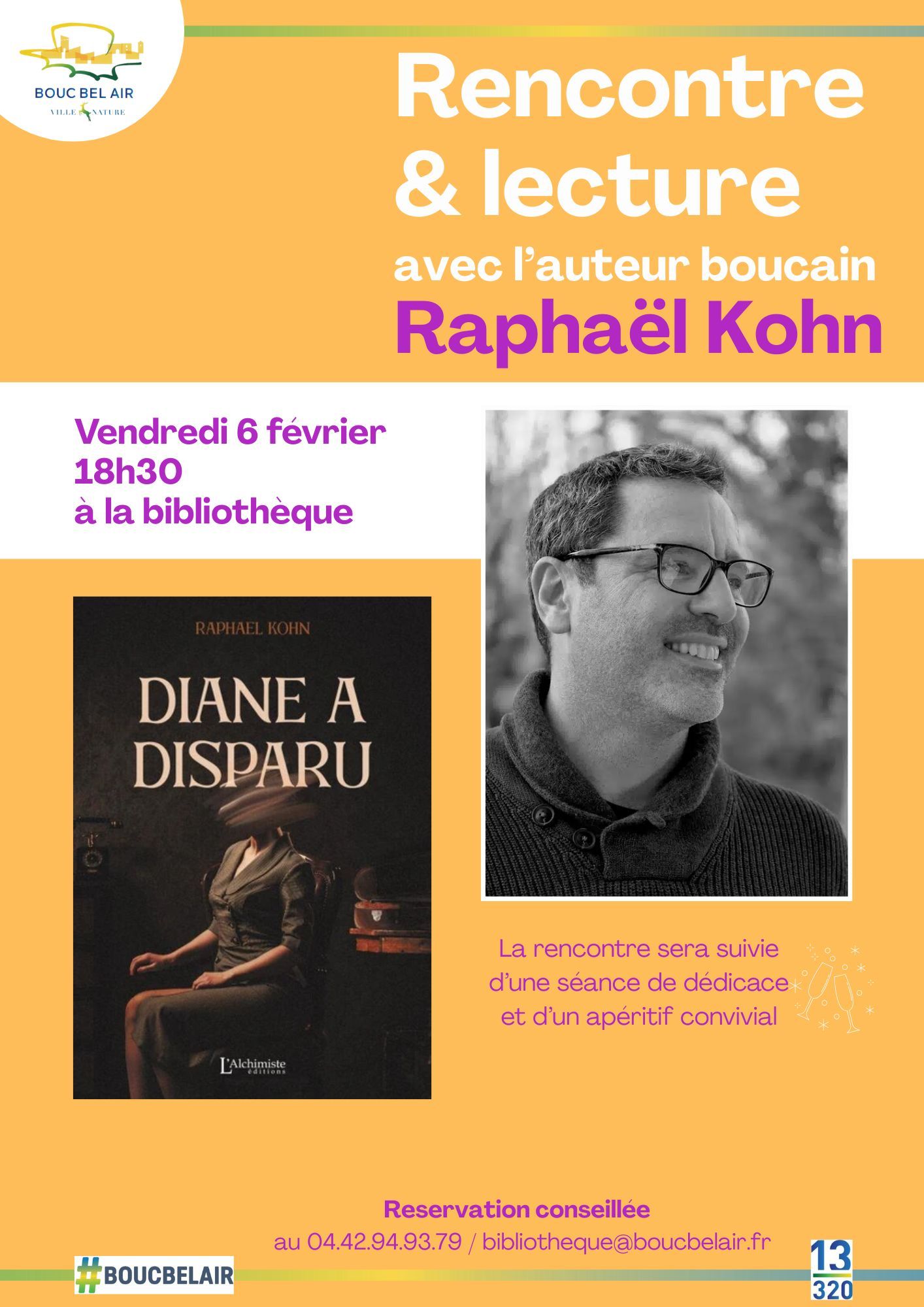 Affiche rencontre R.Kohn